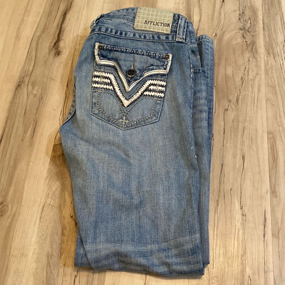 Affliction Cooper 36 long excellent condition